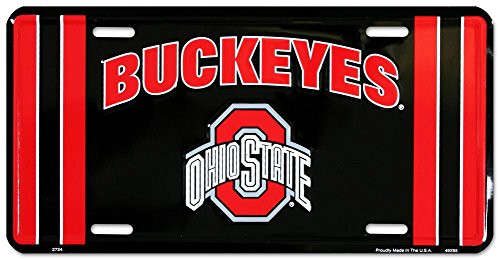 Ohio State Buckeyes License Plate Frame NCAA