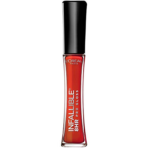 L Oreal Paris Makeup Infallible 8 Hour Pro Gloss Fiery 0 21 Ounce L Oreal Paris Makeup Infallible 8 Hour Pro Gloss Fiery 0 21 Ounce