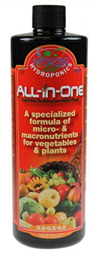 Microbe Life Hydroponics PH21363 All-In-One Fertilizer for Hydroponics Soil and Aquaponics (16 Ounce)