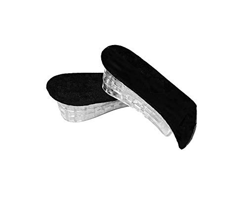 Peselina Silicone Height Increase Shoe Insoles Inserts Elevator Heels Inserts for Women and Men  3 Layers