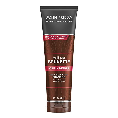 John Frieda Brilliant Brunette Visibly Deeper Colour Deepening Shampoo  8 3 Ounces