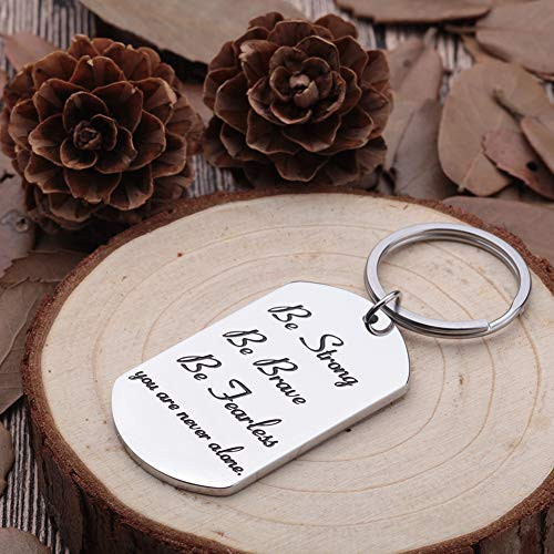 Inspirational Gifts Encouragement Keychain for Teens Boys Girls Young Women Men Friends Birthday Gifts for Son Daughter Be Strong Braver Fearless Key Chain Dog Tag for Him Her Presents Inspirational Gifts Encouragement Keychain for Teens Boys Girls Young Women Men Friends Birthday Gifts for Son Daughter Be Strong Braver Fearless Key Chain Dog Tag for Him Her Presents