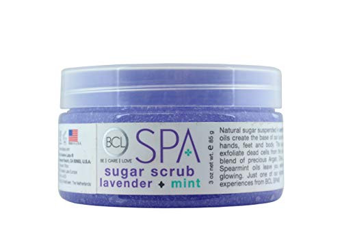 BCL SPA Sugar Scrub  Lavender   Mint  3 oz