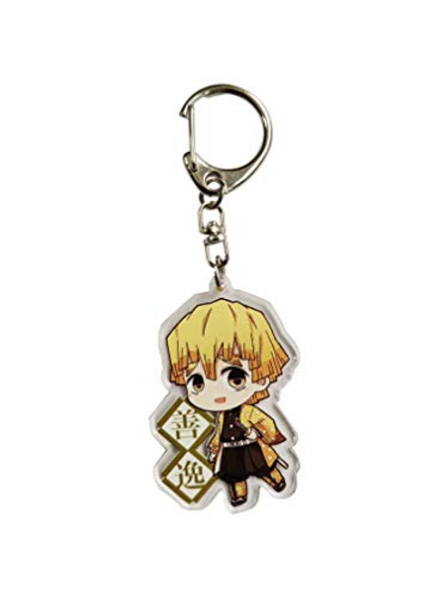 Demon Slayer  Kimetsu no Yaiba Anime Keychain Cosplay Anime Pendant Two Side Keyring Nezuko Kamado Zenitsu Agatsuma Tanjiro Kamado Hashibira Inosuke  Agatsuma Zenitsu