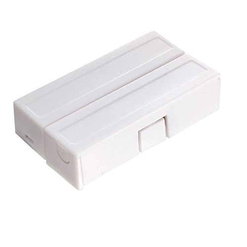 uxcell MC 51 Surface Mount Wired NC Door Contact Sensor Alarm Magnetic Reed Switch White