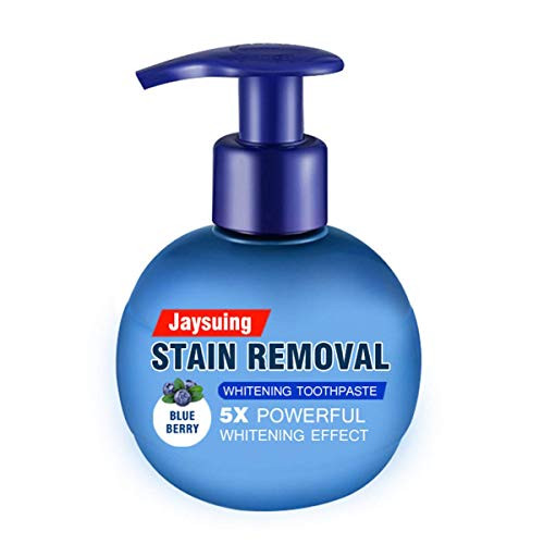 Whitening Toothpaste Baking Soda Intensive Stain Removal Toothpaste Fresh Breath Oral Hygiene Care Anti Cavity Enamel Strengthening Toothpastes Natural Fluoride Free 200g Blueberry Whitening Toothpaste Baking Soda Intensive Stain Removal Toothpaste Fresh Breath Oral Hygiene Care Anti Cavity Enamel Strengthening Toothpastes Natural Fluoride Free 200g Blueberry