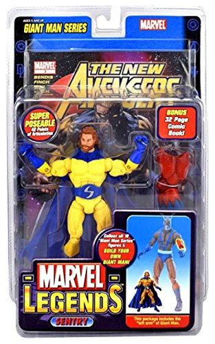 Marvel Legends Giant Man Series Variant Sentry with Beard Action Figure with Giant Man Piece