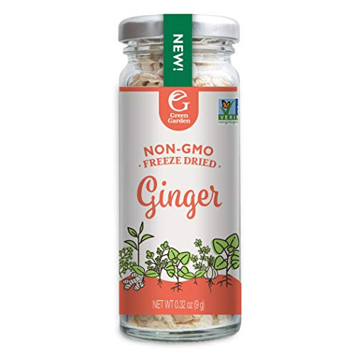 Green Garden Freeze Dried Minced Ginger  0 32 Ounces