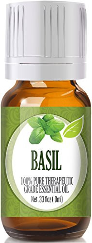 Basil Essential Oil   100 Pure Therapeutic Grade Basil Oil   10ml