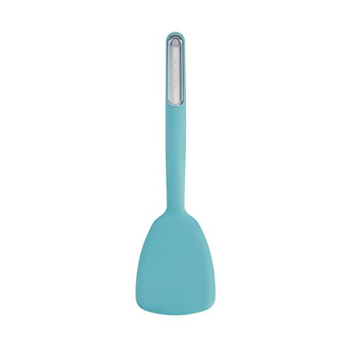 KitchenAid Silicone Short Turner, Aqua Sky KitchenAid Silicone Short Turner, Aqua Sky