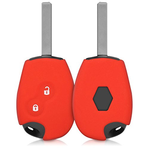 kwmobile Key Cover Compatible with Renault Dacia   Red