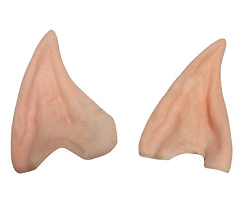Peachi Kids Elf Ears  Latex Fairy Ears Soft Pointed Prosthetic Ear Soft Pointed Prosthetic Tips Ear for Halloween Cosplay Party Accessories  2 PCS