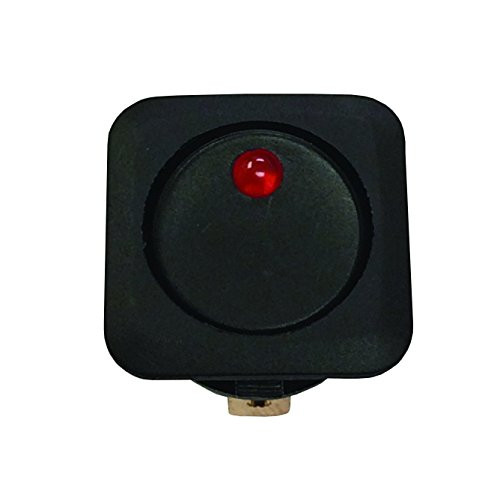 WirthCo 20550 Battery Doctor Red LED Illuminated Rocker Switch  ON OFF 20 AMP
