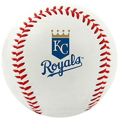 Rawlings MLB Kansas City Royals Team Logo Baseball  Official  White