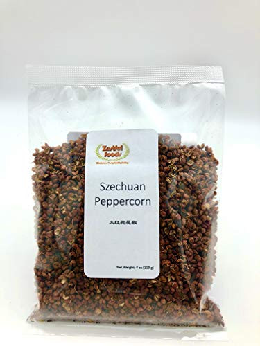 Zestful Foods Sichuan Peppercorn Seed  4oz  Dahongpao  Szechuan Peppercorns  Chinese Peppercorn  100 Natural