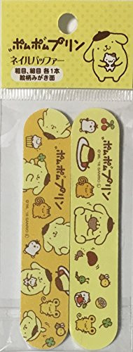 Sanrio Pom Pom Purin Nail File   Nail Polish Manicure Files kit 2pcs Set 2×10cm