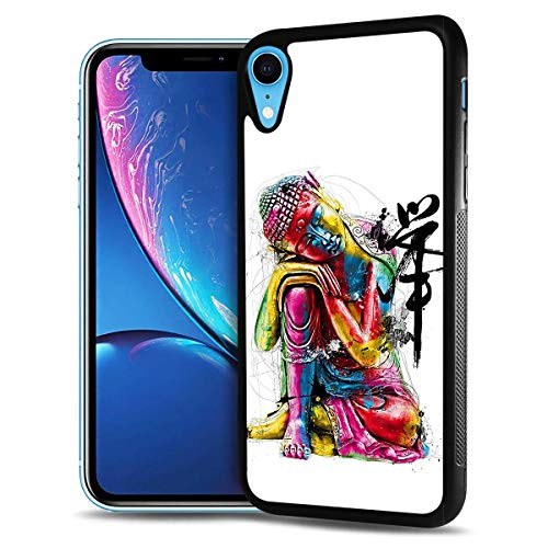 for iPhone XR  Durable Protective Soft Back Case Phone Cover  HOT12063 Buddha