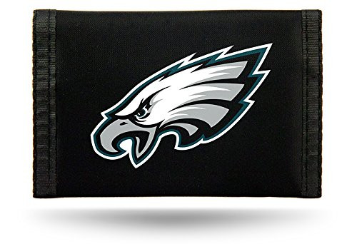 NFL Rico Industries Nylon Trifold Wallet Philadelphia Eagles NFL Rico Industries Nylon Trifold Wallet Philadelphia Eagles