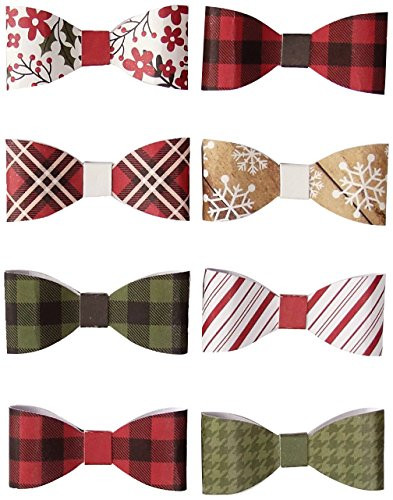 Echo Park Paper Company Perfect Christmas Decorative Bows