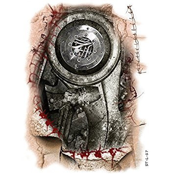 Supperb Temporary Tattoos   3D Biomechanical Tattoos