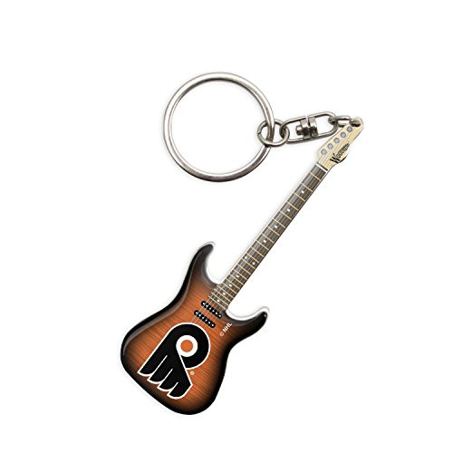 Woodrow Guitar by The Sports Vault NHL Philadelphia Flyers Guitar Keychain Woodrow Guitar by The Sports Vault NHL Philadelphia Flyers Guitar Keychain
