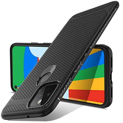 Luibor for Google Pixel 5 Case  Black Silicone Phone Case for Google Pixel 5  Anti Scratch Case for Google Pixel 5  Google Pixel 5 Protection Case
