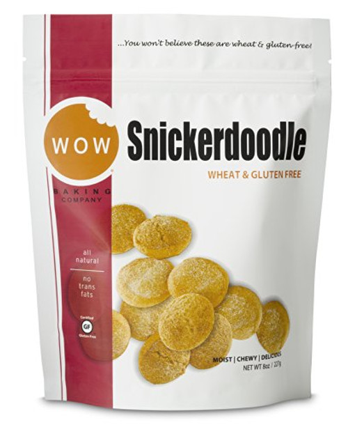 WOW Baking Company Gluten Free Cookies Snickerdoodle 8 oz WOW Baking Company Gluten Free Cookies Snickerdoodle 8 oz