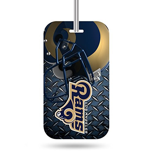 Rico Industries NFL Los Angeles Rams Plastic Team Luggage Tag Rico Industries NFL Los Angeles Rams Plastic Team Luggage Tag