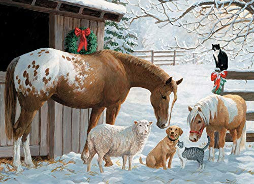 Winter Barnyard