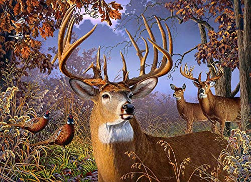 Cobble Hill Deer and Pheasant 500 Piece Jigsaw Puzzle