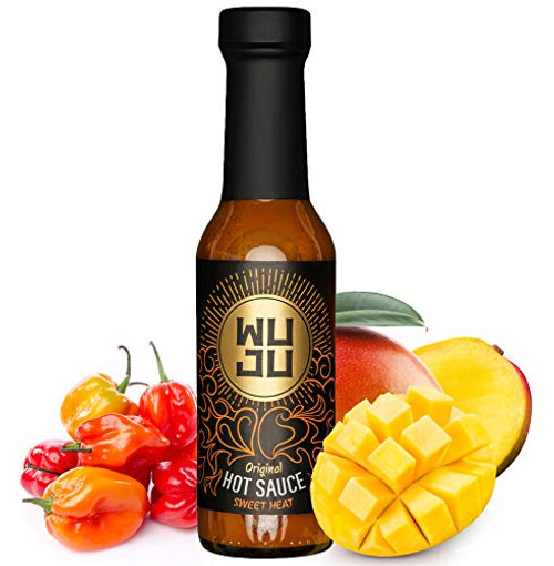 WUJU Original Agave Hot Sauce Hot Pepper Sauce All Natural Habanero Hot Sauce With Diverse Ingredients Gourmet Hot Sauce Mild Hot Sauce Low Sodium No Preservatives 5 Ounces WUJU Original Agave Hot Sauce Hot Pepper Sauce All Natural Habanero Hot Sauce With Diverse Ingredients Gourmet Hot Sauce Mild Hot Sauce Low Sodium No Preservatives 5 Ounces