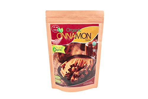 True Organic Cinnamon Sticks USDA Certified Pure Ceylon Premium Quality 4 Oz With Free Recipe E book True Organic Cinnamon Sticks USDA Certified Pure Ceylon Premium Quality 4 Oz With Free Recipe E book