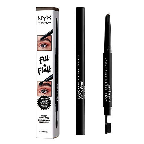 NYX PROFESSIONAL MAKEUP Fill   Fluff Eyebrow Pomade Pencil  Brunette