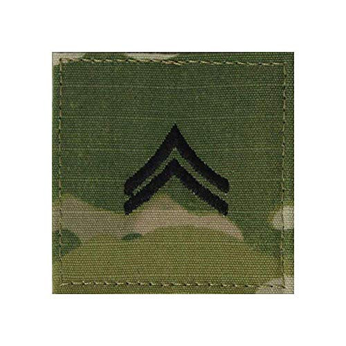 US Army OCP Rank 2x2 with Hook Fastener   Corporal