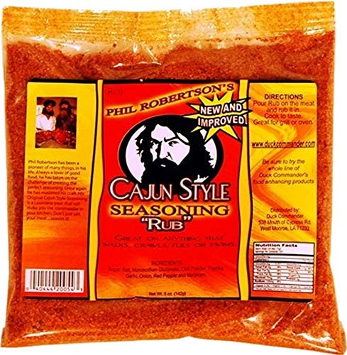 DUCK COMMANDER Phil Robertson s New   Improved Cajun Style Seasoning Rub