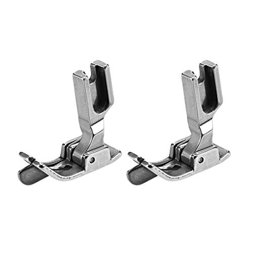 uxcell SP 18L Industrial Sewing Machine Hinged Presser Foot with Left Guide 1 8 3mm 2pcs uxcell SP 18L Industrial Sewing Machine Hinged Presser Foot with Left Guide 1 8 3mm 2pcs