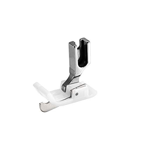 uxcell SP 18 Industrial Sewing Machine Hinged Presser Foot with Right Guide 1 4 6mm White uxcell SP 18 Industrial Sewing Machine Hinged Presser Foot with Right Guide 1 4 6mm White