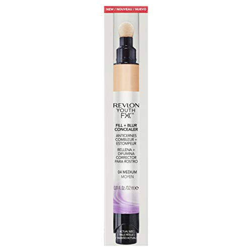 Revlon Youth Fx Fill   Blur Concealer  Medium  0 11 Fluid Ounce