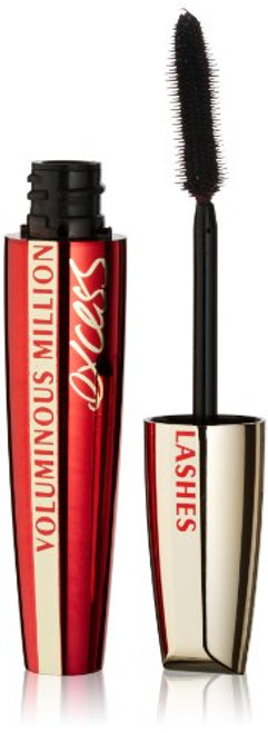 L Oreal Paris Voluminous Million Lashes Excess Washable Mascara Blackest Black 0 31 fl oz L Oreal Paris Voluminous Million Lashes Excess Washable Mascara Blackest Black 0 31 fl oz