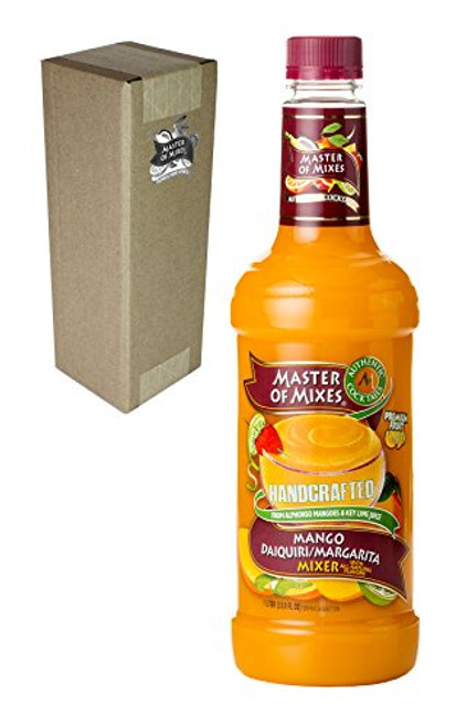 Master of Mixes Mango Daiquiri   Margarita Drink Mix  Ready to Use  1 Liter Bottle  33 8 Fl Oz   Individually Boxed