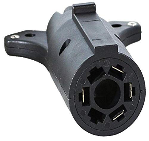 Buyers Products TC2074P Plastic Trailer Connector Adapter  7 Way Flat to 4 Way Flat
