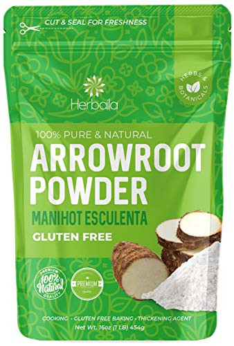 Arrowroot Powder 1 Lb  Arrowroot Flour Starch  Immune Health   Metabolism  non GMO   Gluten free