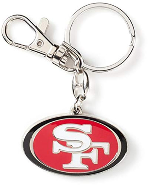 aminco NFL San Francisco 49ers Heavyweight Keychain