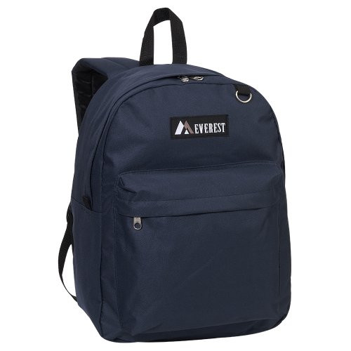 Everest Luggage Classic Backpack  Navy  Large