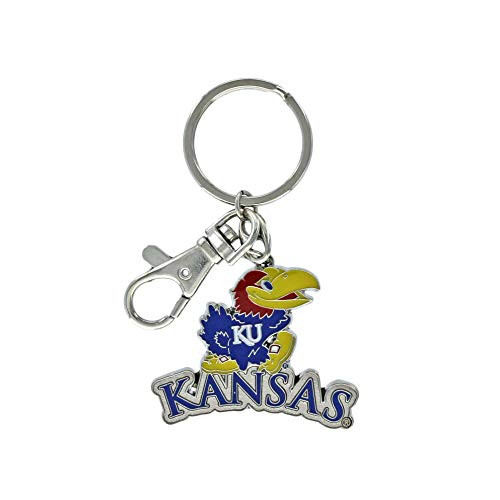 aminco NCAA Kansas Jayhawks Heavyweight Keychain