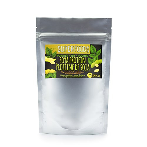 Yupik Organic Plant Based Soy Protein Powder 90 Superfood  8 8 Ounce