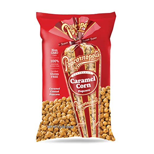 Popcornopolis Caramel Corn Popcorn 9 5 Oz Bag  Caramel  9 5 Oz