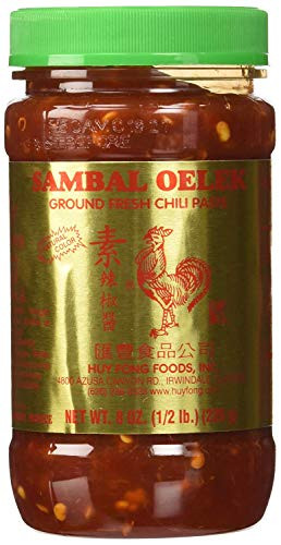 Huey Fong Sambal Oelek Chili Paste 8 Oz  2