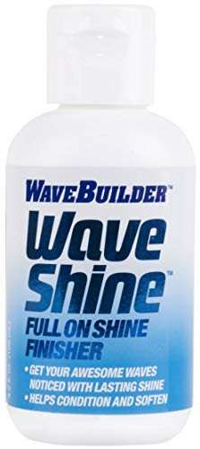 WaveBuilder Wave Shine   Full On Shine Finisher Helps Condition and Soften Hair  4 fl oz