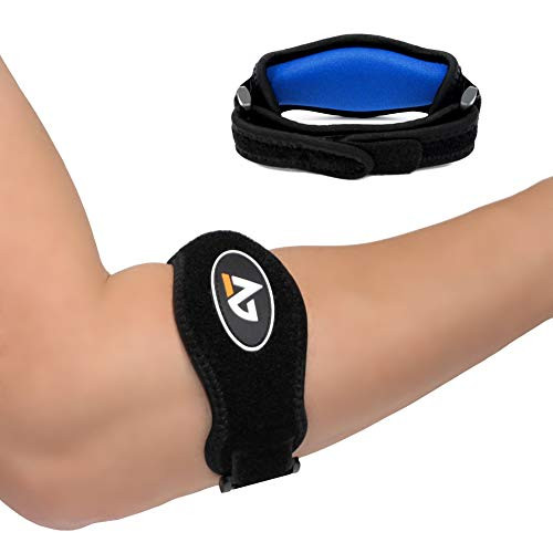 AetherGear Tennis Elbow Brace for Tendonitis Forearm Brace Support Band with Compression Pad and Elbow Strap Wrap for Golfers and Tennis Elbow and Bursitis Elbow Brace for Women and Men AetherGear Tennis Elbow Brace for Tendonitis Forearm Brace Support Band with Compression Pad and Elbow Strap Wrap for Golfers and Tennis Elbow and Bursitis Elbow Brace for Women and Men